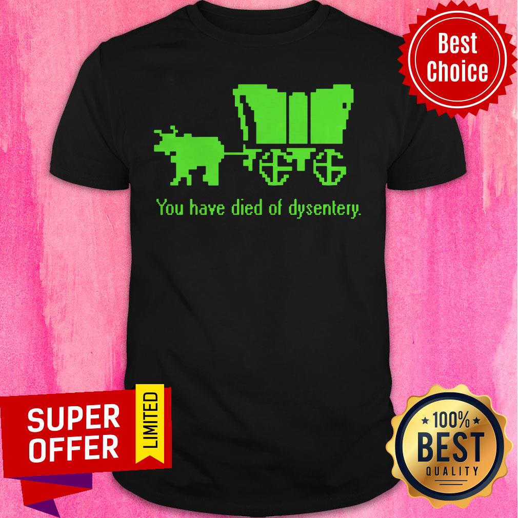 Nice You Have Died Of Dysentery Shirt