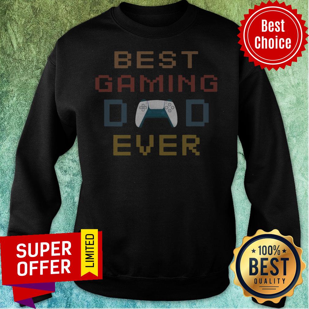 Funny Best Gaming Dad Ever Shirt - Image 2