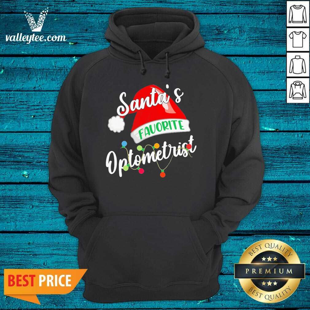 Sweet Santa's Favorite Optometrist Christmas Shirt - Image 3