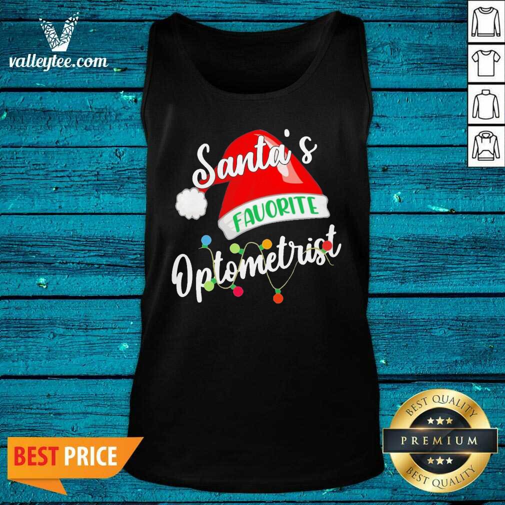 Sweet Santa's Favorite Optometrist Christmas Shirt - Image 5
