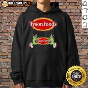 Alternative view of Awesome Tyson Foods X Grinch Hands Merry Christmas T-Shirt