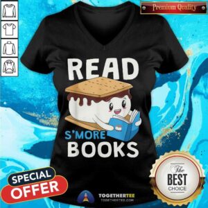 Alternative view of Nice Read S’more Books Boy Cute Librarian Smores T-Shirt