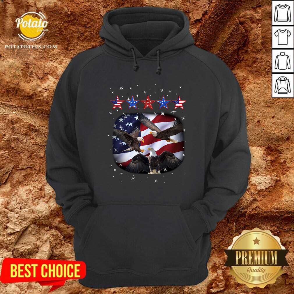 Eagle Five Star America 4th Of July Shirt - Image 5
