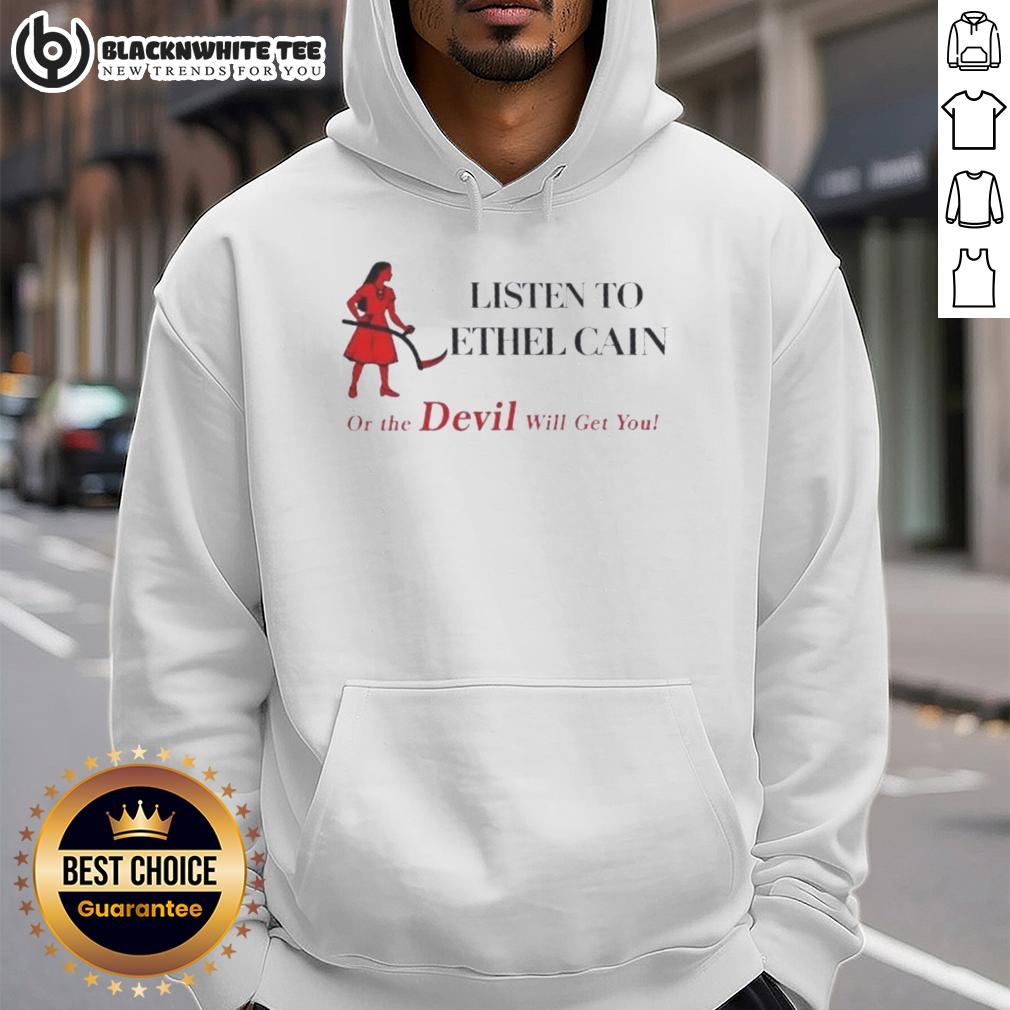 Top Listen To Ethel Cain Coachella Or The Devil Will Get You T-Shirt - Image 2