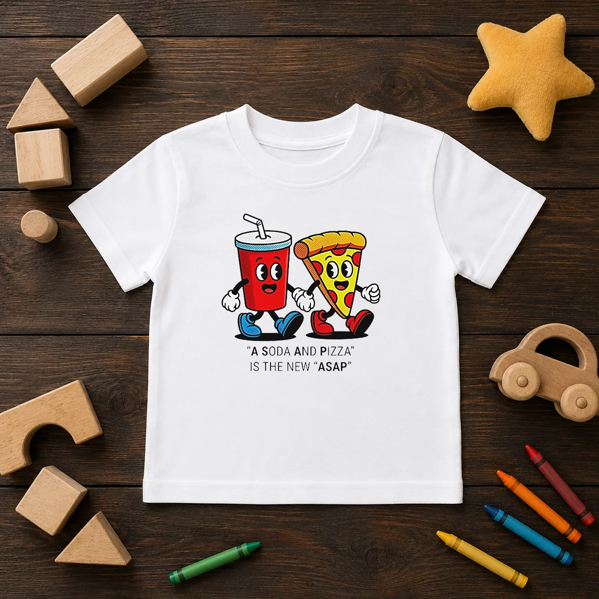 Funny A Soda And Pizza Is The New ASAP Shirt - Image 8