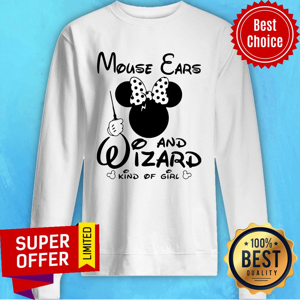 Top Mouse Ears And Wizard Kind Of Girl Shirt - Image 2