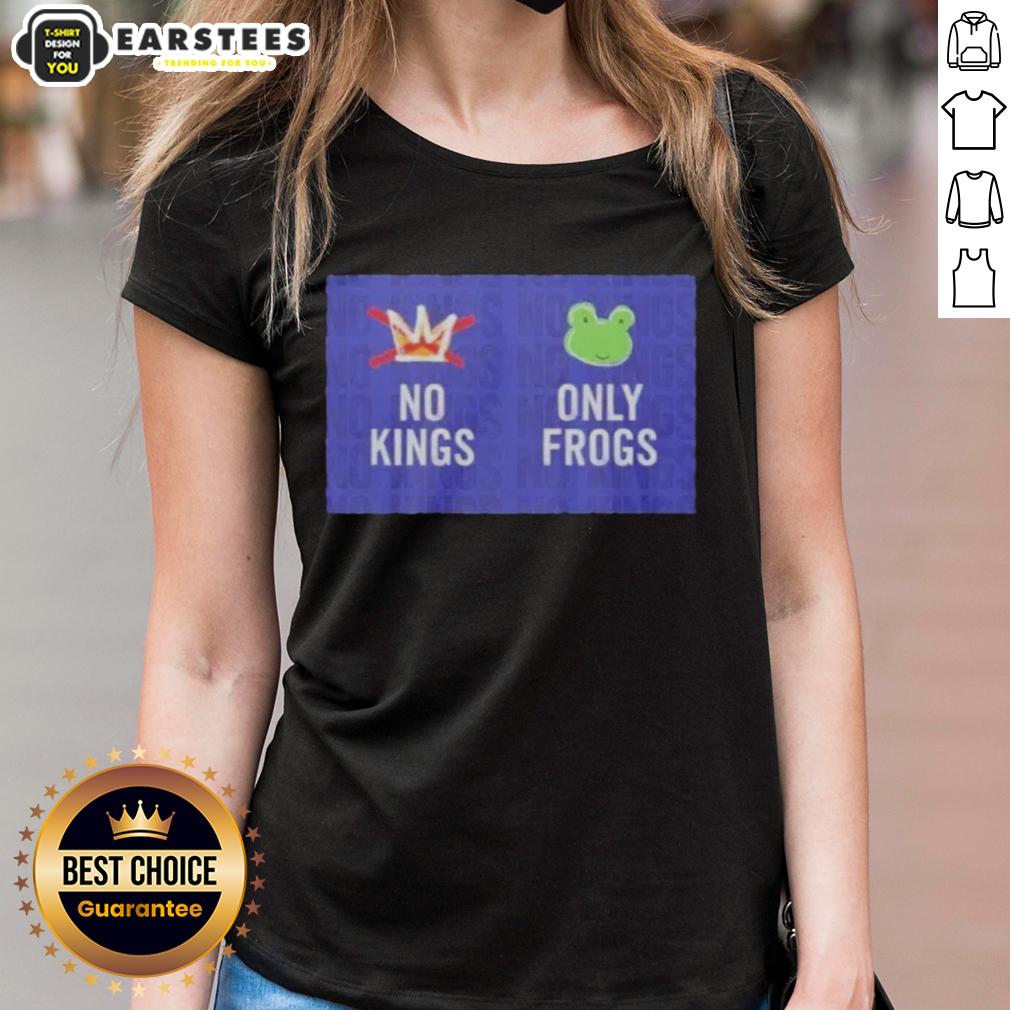 Official No Kings Only Frogs T-Shirt - Image 3