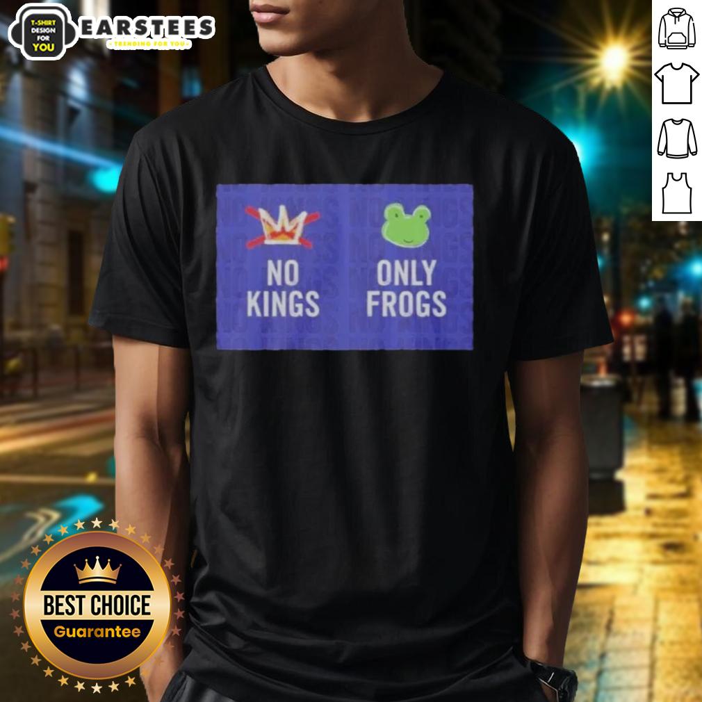 Official No Kings Only Frogs T-Shirt