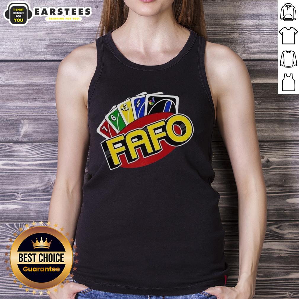 Top FAFO Wild Card Parody T-Shirt - Image 4