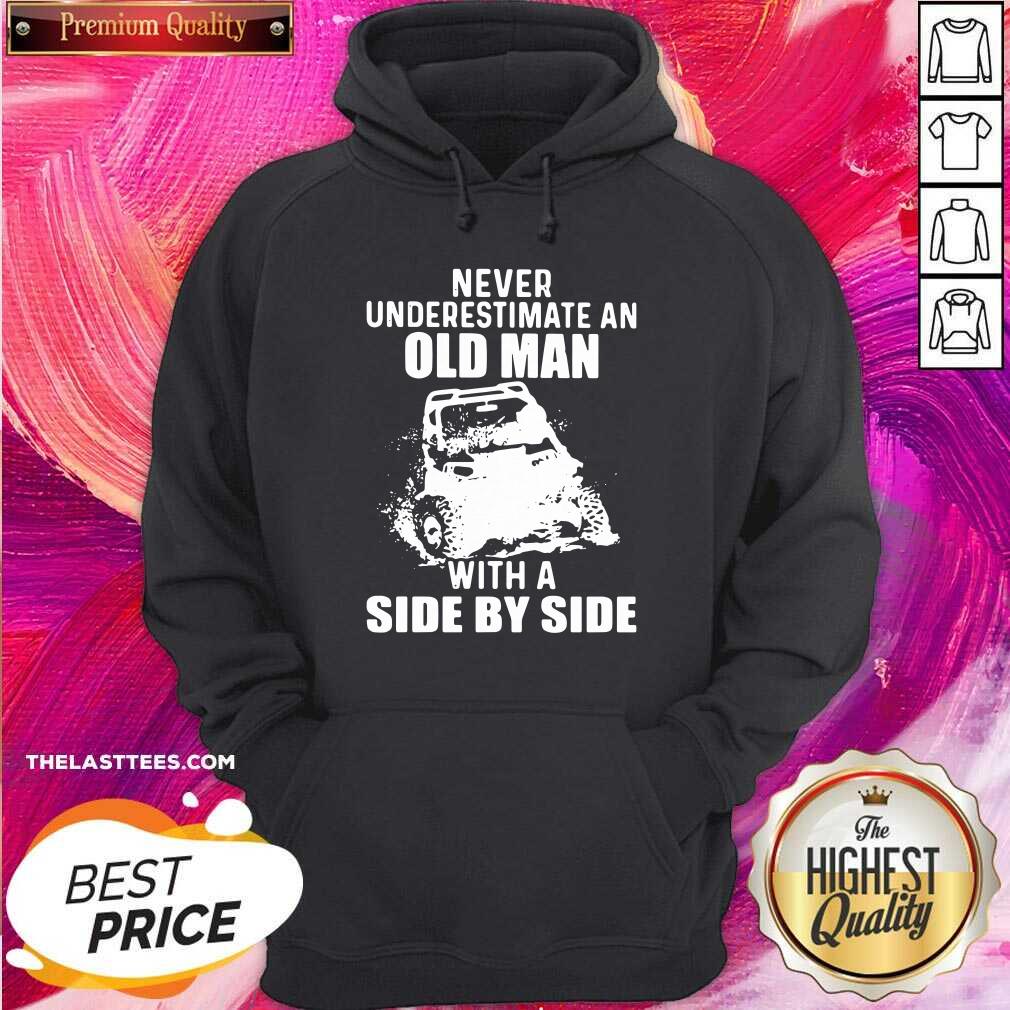 Good Never Underestimate An Old Man With A Side By Side Shirt - Image 3