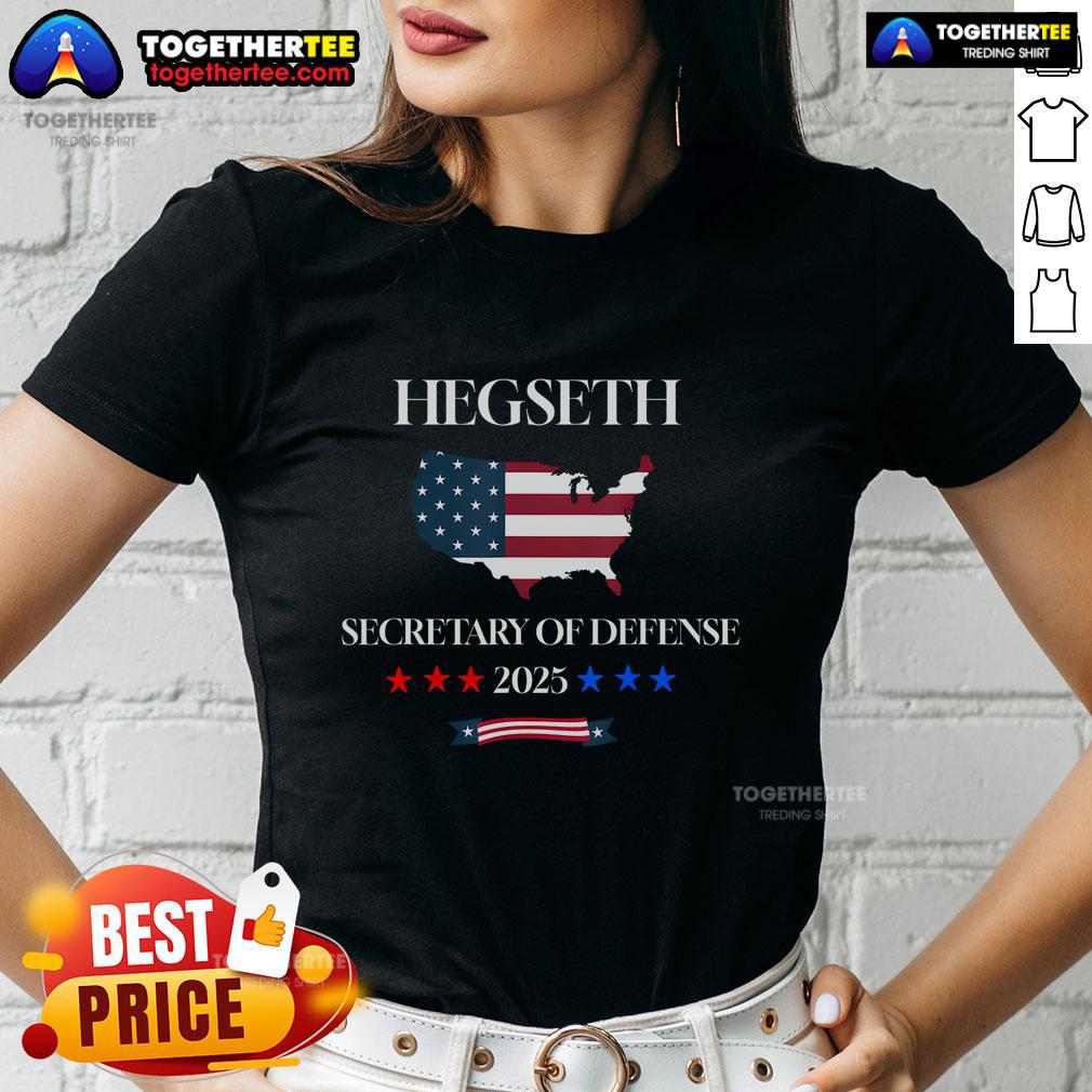 Top Pete Hegseth Secretary Of Defensee Trump Pick Support T-Shirt - Image 3