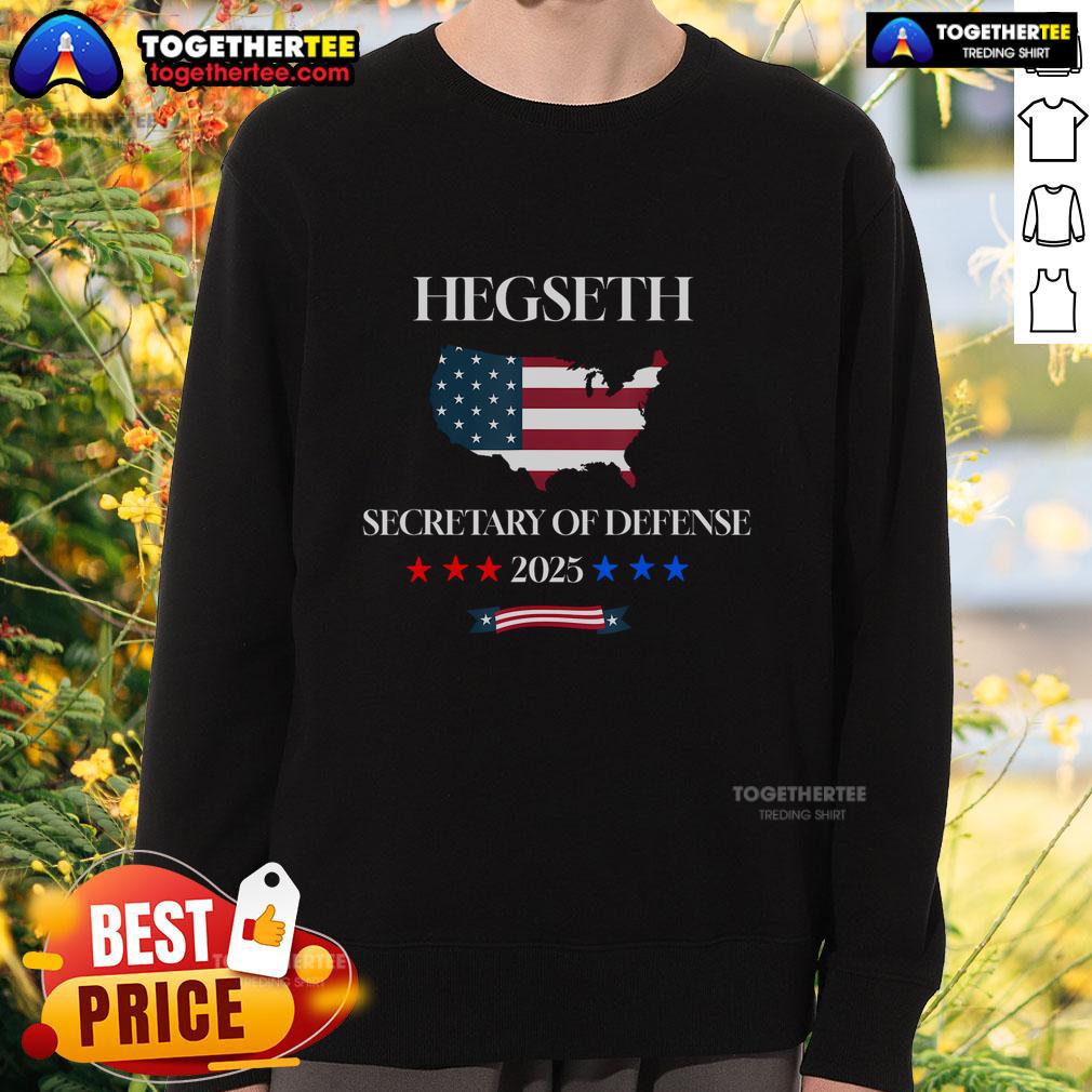 Top Pete Hegseth Secretary Of Defensee Trump Pick Support T-Shirt - Image 5