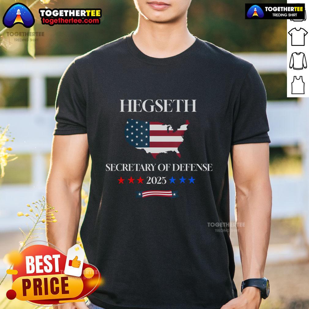 Top Pete Hegseth Secretary Of Defensee Trump Pick Support T-Shirt