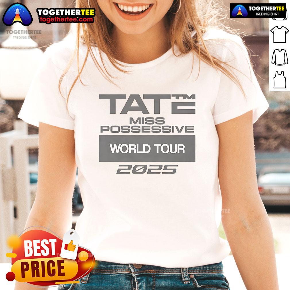 Official Tate Miss Possessive World Tour 2025 T-Shirt - Image 3
