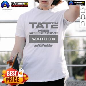 Official Tate Miss Possessive World Tour 2025 T-Shirt