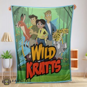 Good Wild Kratts Adventure Blanket Fleece