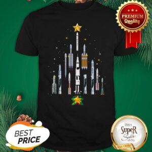 Official Spaceship Starman Christmas Tree Shirt