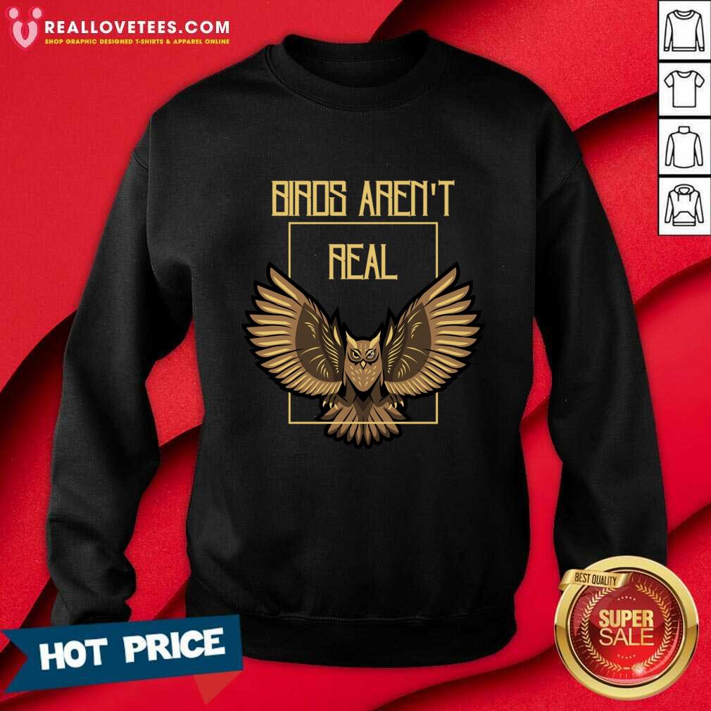 Owl Birds Aren't Real Shirt - Image 3