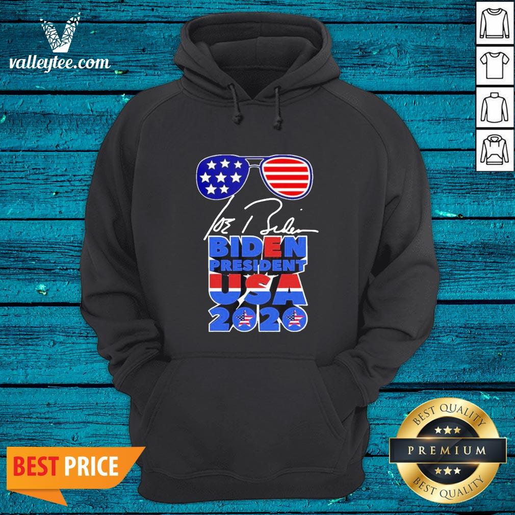 Pretty Joe Biden President USA 2020 American Flag Shirt - Image 3