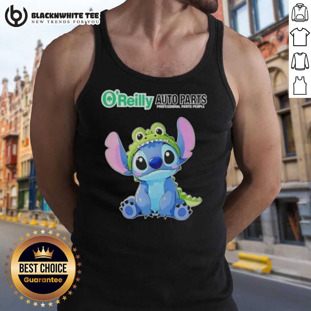 Awesome Stitch Cosplay Crocodile X O'reilly Auto Parts T-Shirt - Image 4