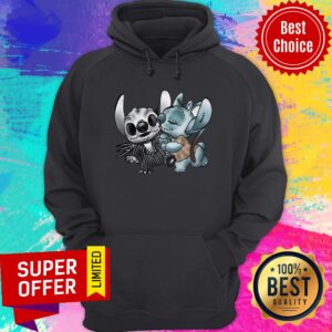Alternative view of Official Stitch Jack Skellington And Sally Shirt