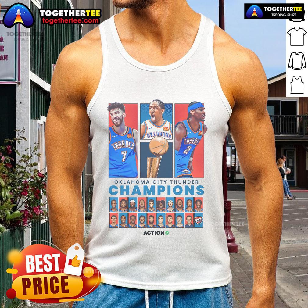 Official OKC Thunder On Winning The 2024-25 NBA Finals T-Shirt - Image 4