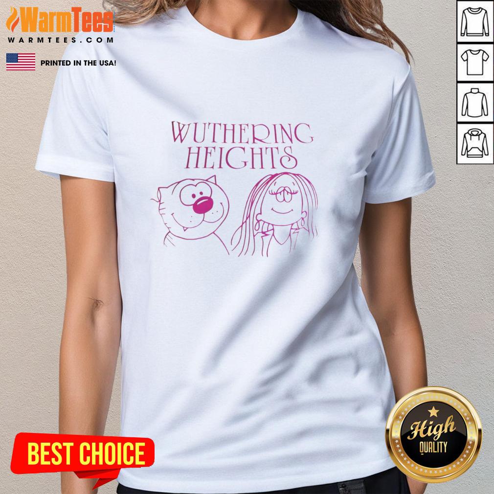 Top Wuthering Heights Cartoon Characters T-Shirt - Image 3