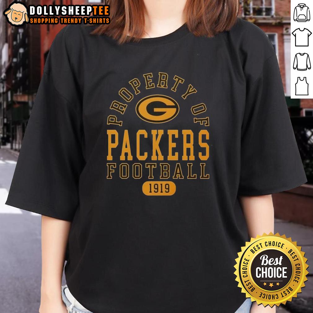 Nice Property Of Green Bay Packers Football Since 1919 T-Shirt - Image 3