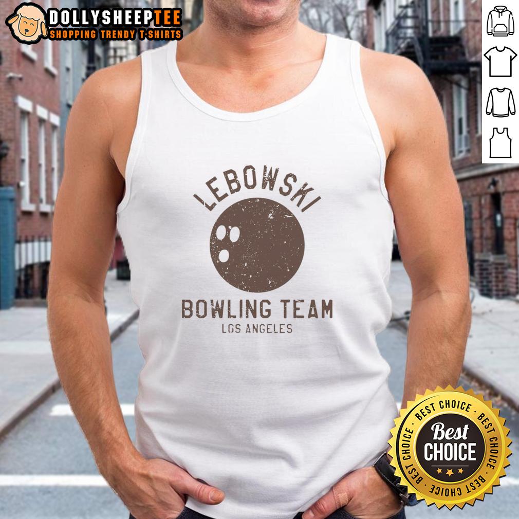 Nice Lebowski Bowling Team Los Angeles T-Shirt - Image 4