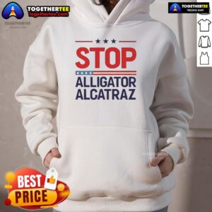 Alternative view of Official Stop Alligator Alcatraz Protest T-Shirt