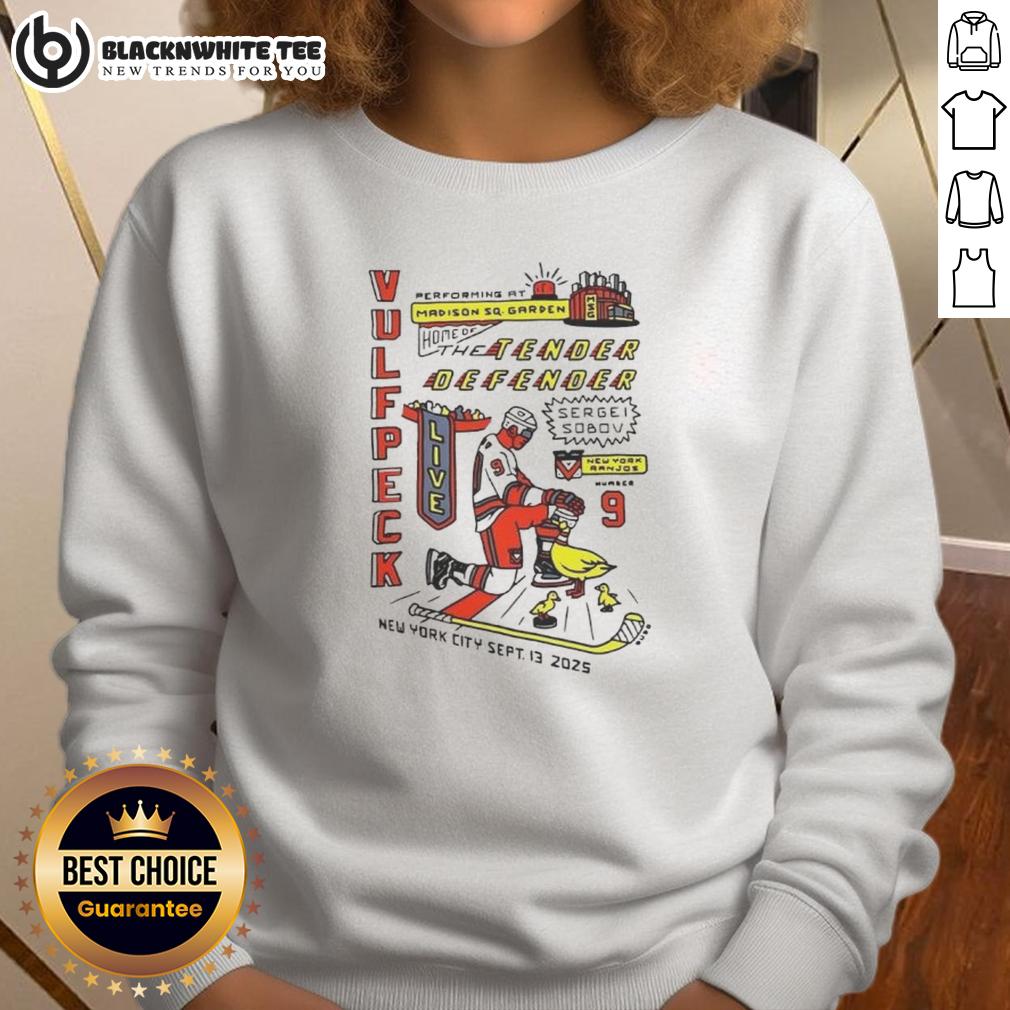 Top Vulfpeck The Tender Defender New York City T-Shirt - Image 5