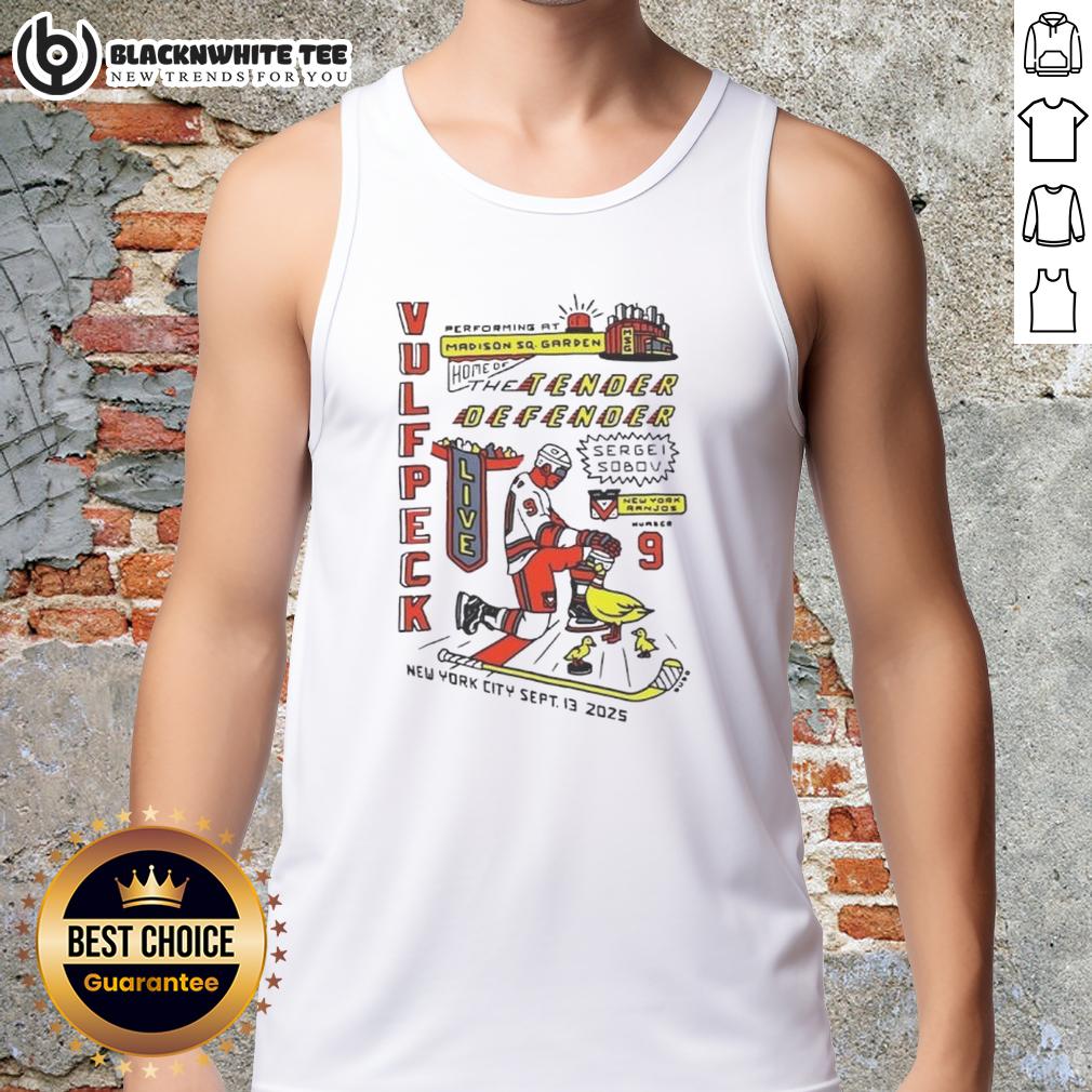 Top Vulfpeck The Tender Defender New York City T-Shirt - Image 4