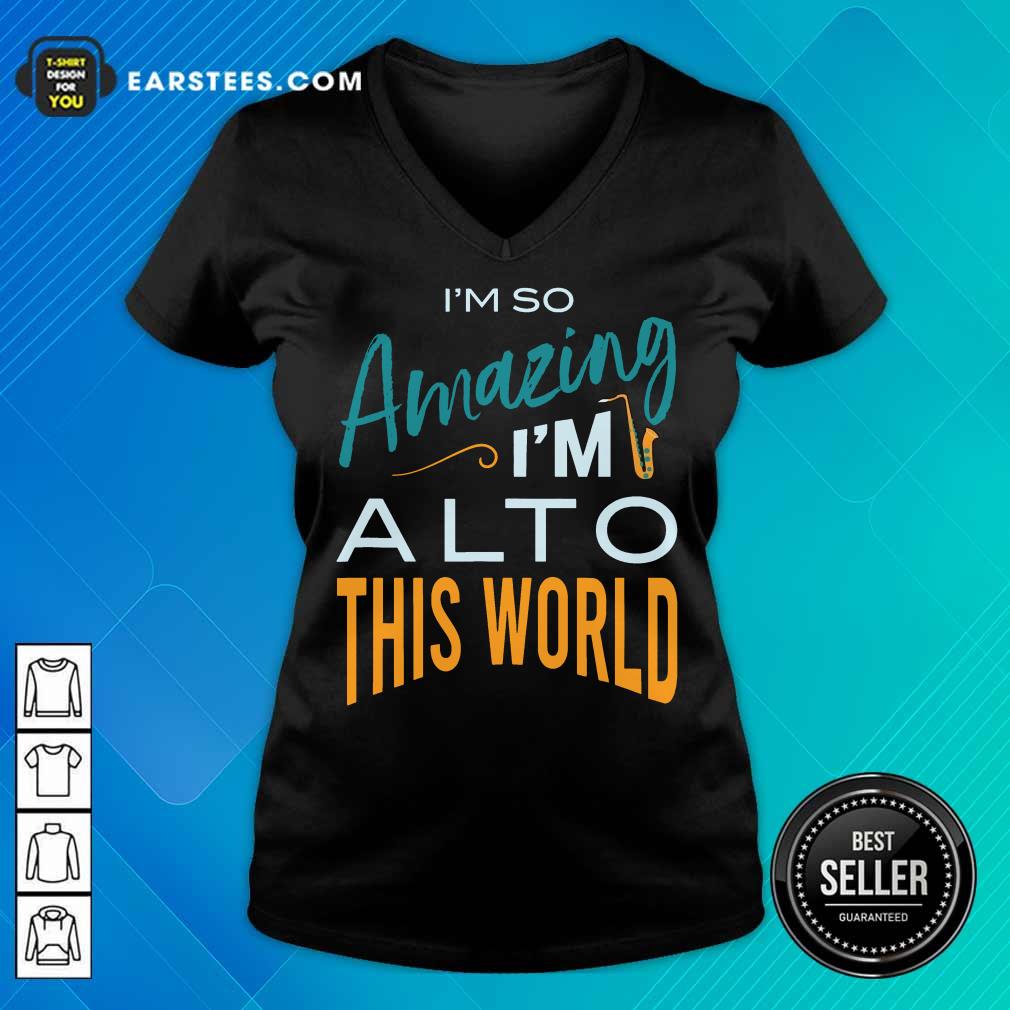 Hot Saxophone Amazing Alto World Shirt - Image 5