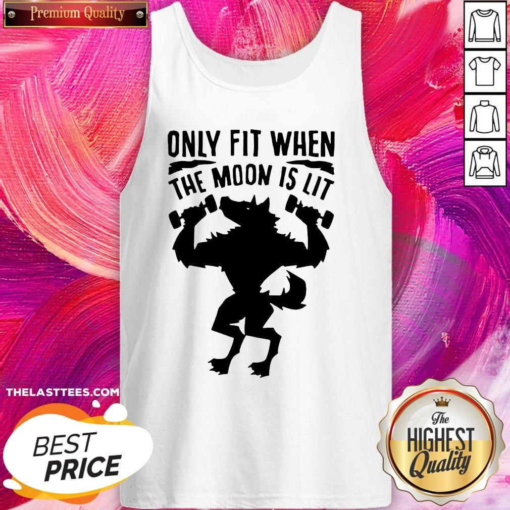 Hot Only Fit When The Moon Is Lit Shirt - Image 3