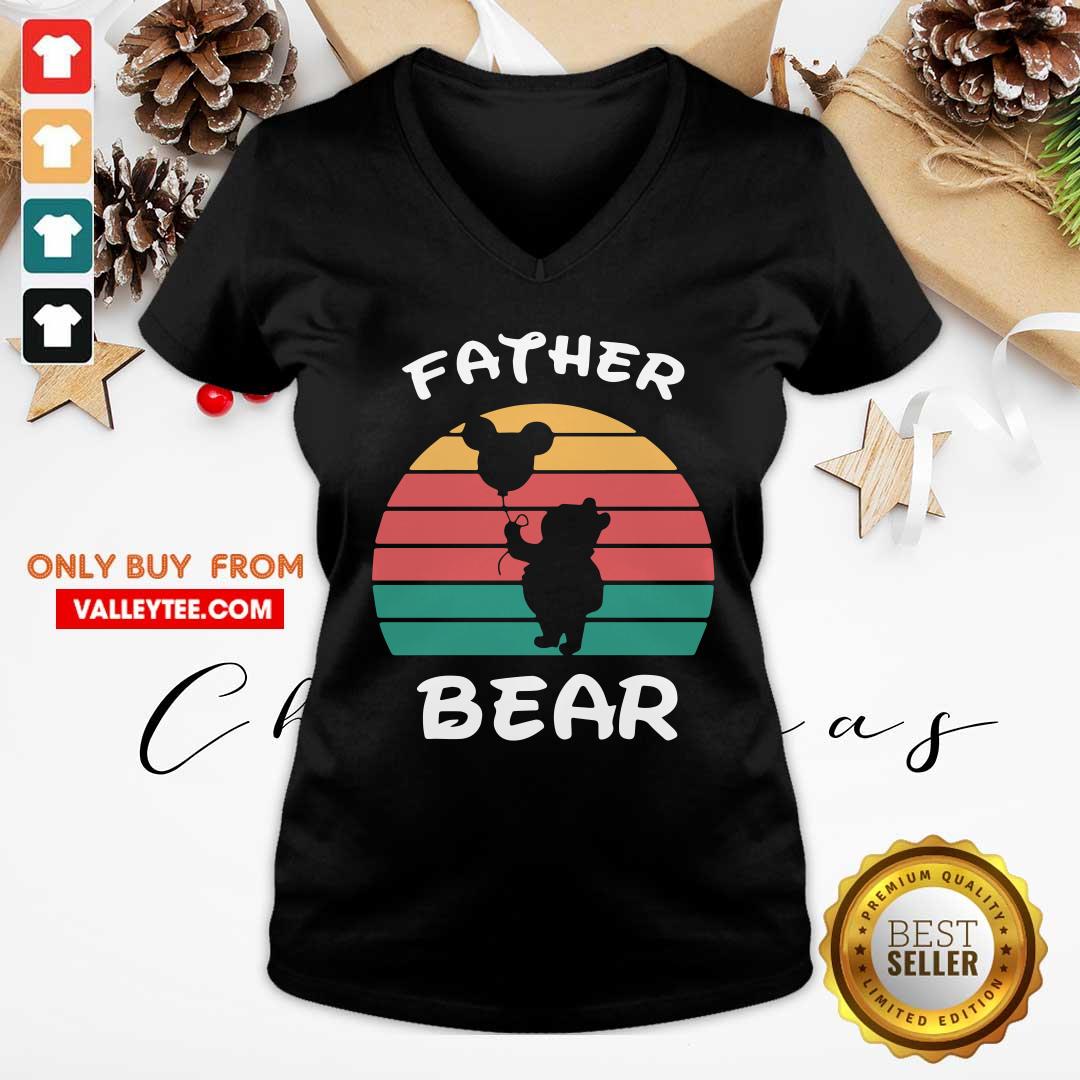 Luxury Father Bear Disney Vintage Retro Shirt - Image 5