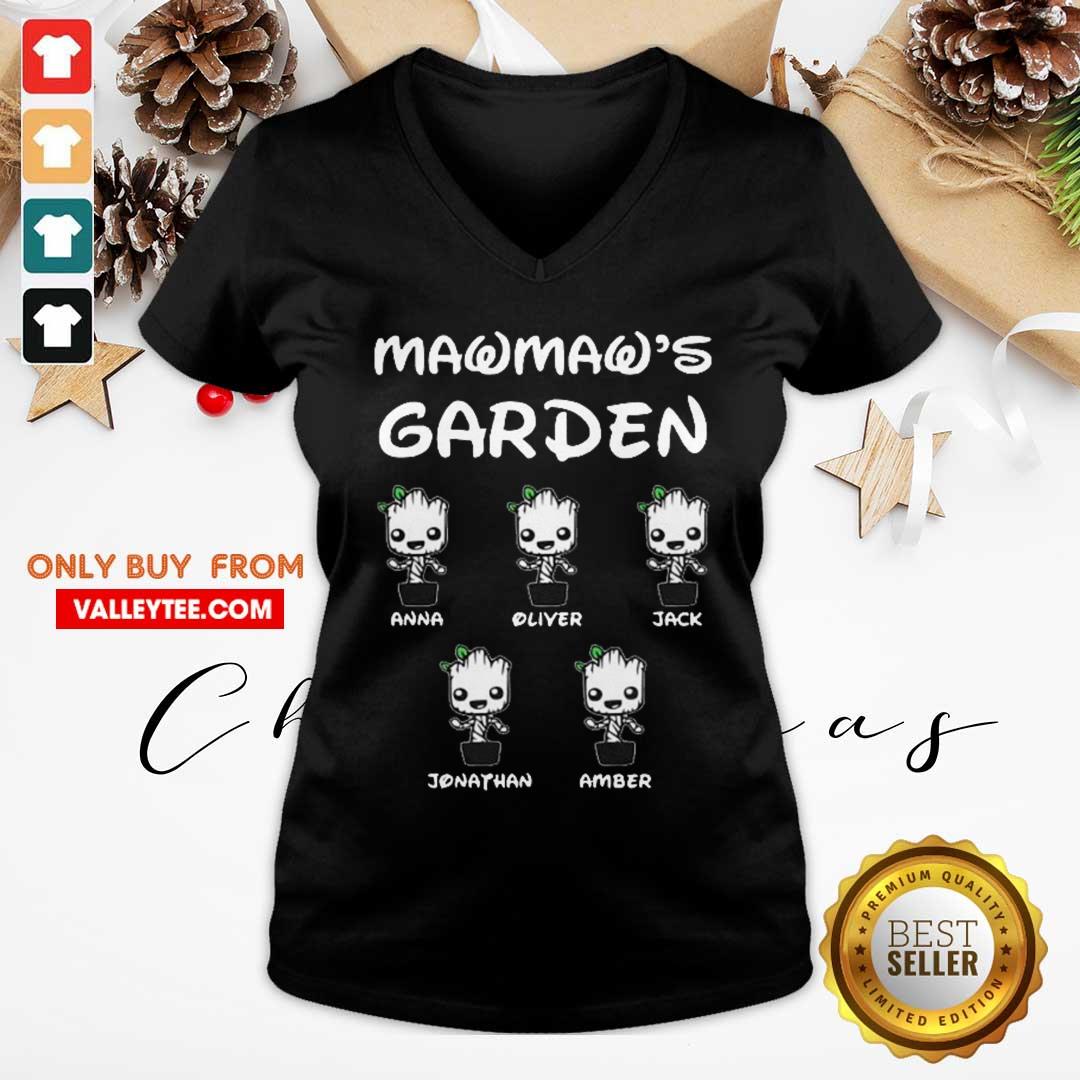 Nice Mawmaw's Garden Groot Anna Oliver Jack Jonathan Amber Shirt - Image 4