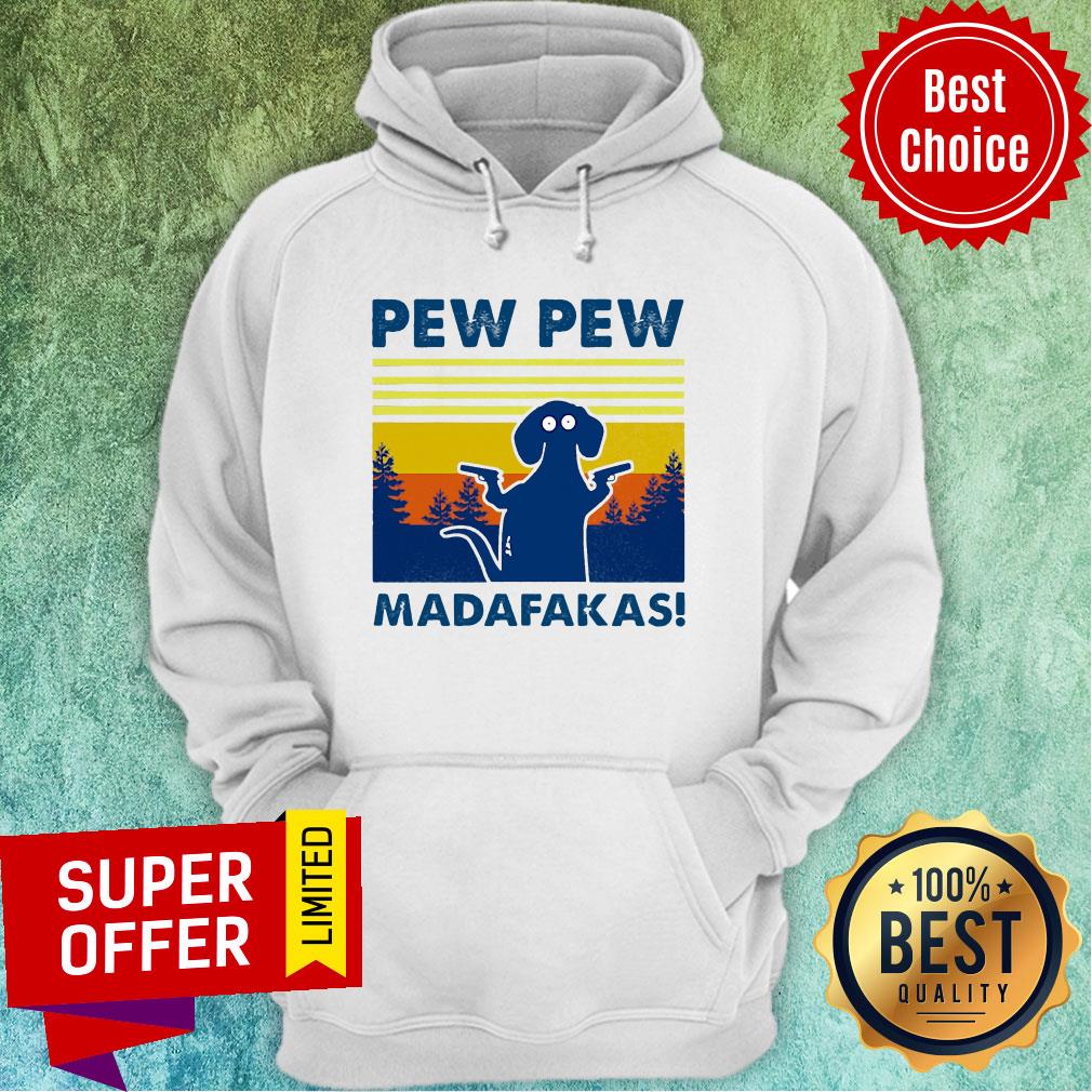 Nice Pew Pew Madafakas Dog Shirt - Image 2
