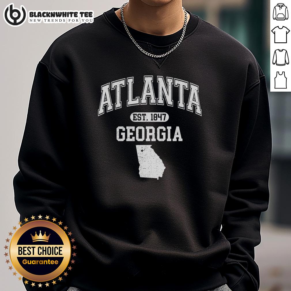 Official Atlanta Georgia Est 1847 Varsity T-Shirt - Image 5