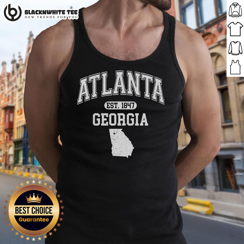 Official Atlanta Georgia Est 1847 Varsity T-Shirt - Image 4