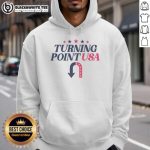 Alternative view of Original Turning Point USA Charlie Kirk Memorial Political Free Speech T-Shirt
