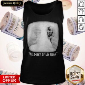 Alternative view of Bigfoot The X-ray Of My Heart Shirt