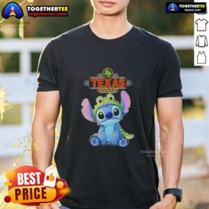 Nice Stitch Cosplay Crocodile X Texas Roadhouse T-Shirt