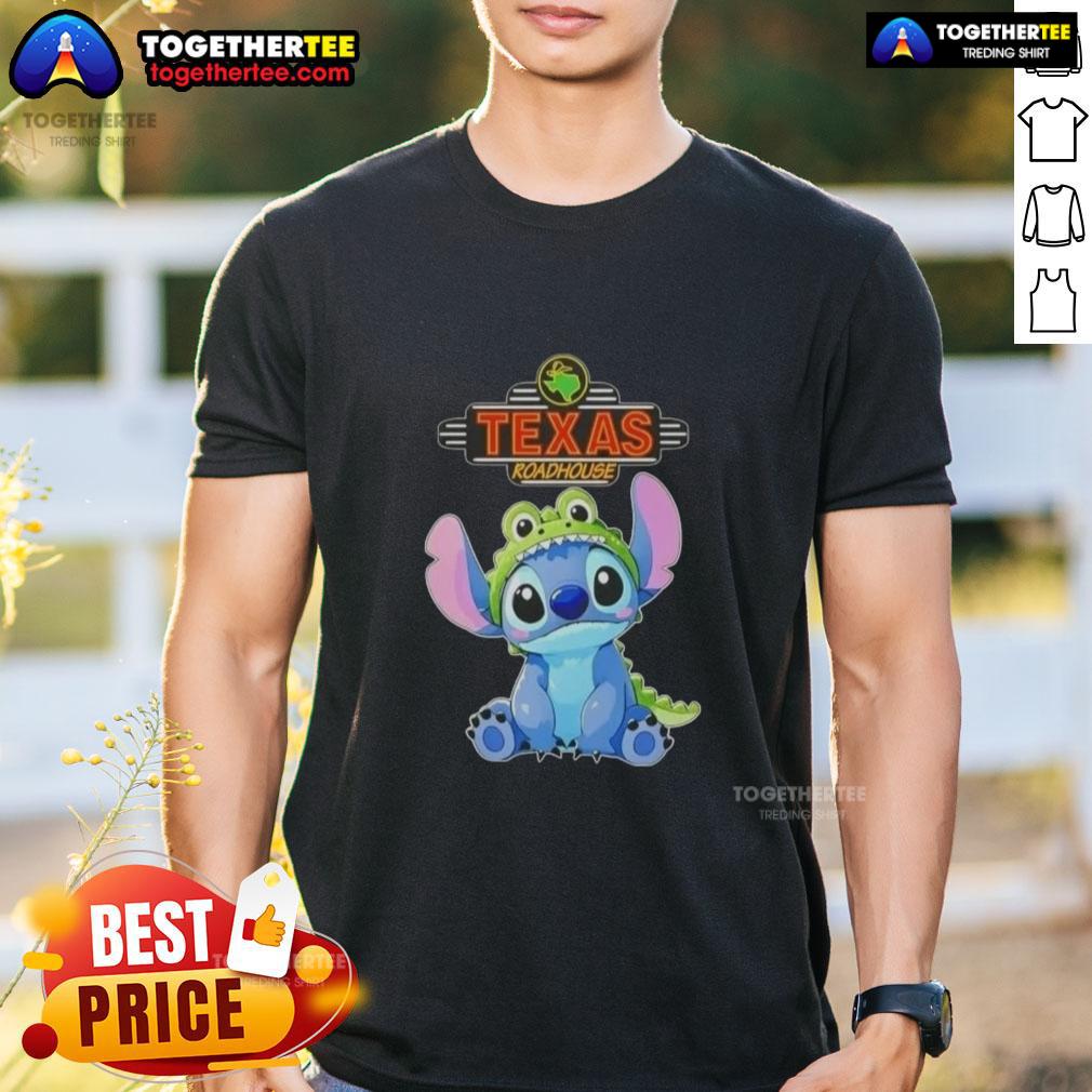 Nice Stitch Cosplay Crocodile X Texas Roadhouse T-Shirt