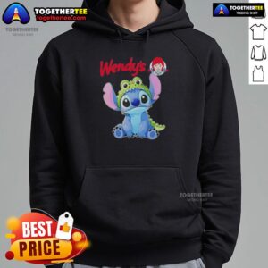 Alternative view of Nice Stitch Cosplay Crocodile X Wendy's T-Shirt
