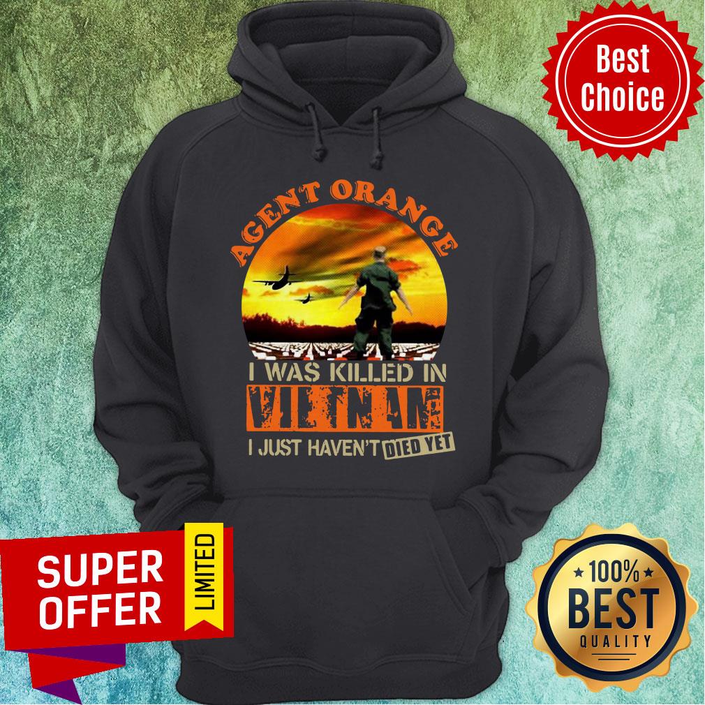 Top Agent Orange I Was Killed In Vietnam I Just Haven’t Died Yet Shirt - Image 5