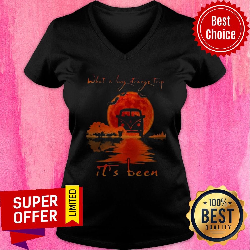 Top What A Long Strange Trip It's Been Shirt - Image 3