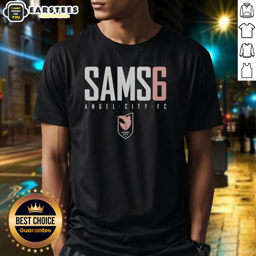 Awesome Sams6 Emily Sams Angel City Fc Logo T-Shirt