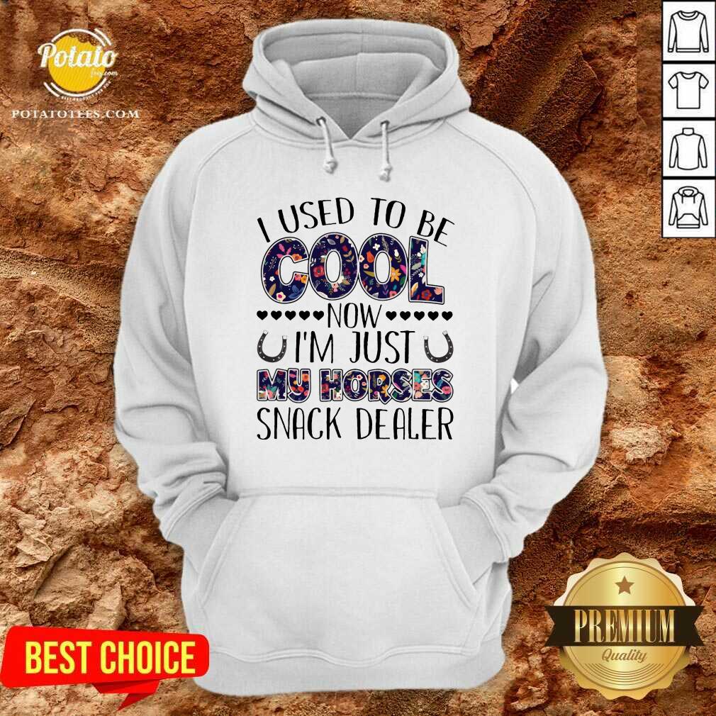 I Used To Be Cool I'm Just My Horse Snack Dealer Shirt - Image 5