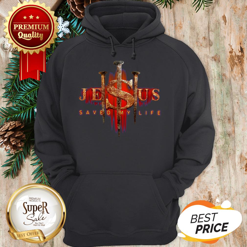 Official Cross Jesus Saved My Life Shirt - Image 5