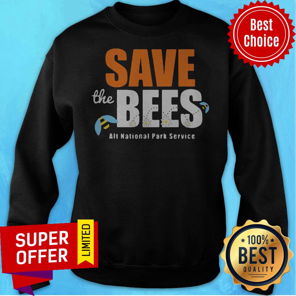 Top Save The Bees Alt National Park Service Shirt - Image 2